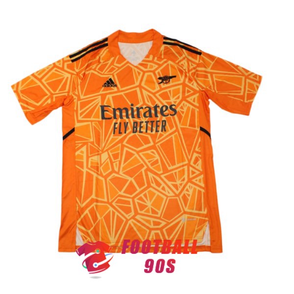 maillot Arsenal gardien 2022-2023 orange