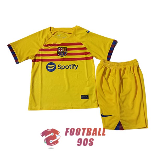 maillot barcelone enfants 2022-2023 4e