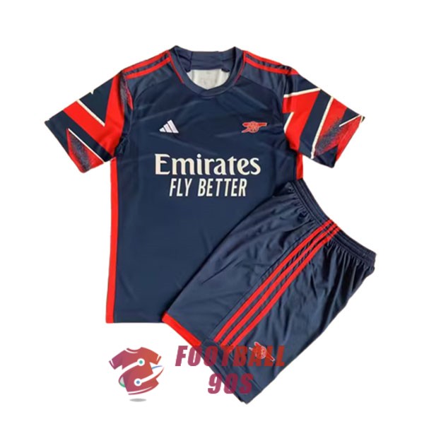 maillot arsenal enfants bleu rouge edition speciale 2023-2024