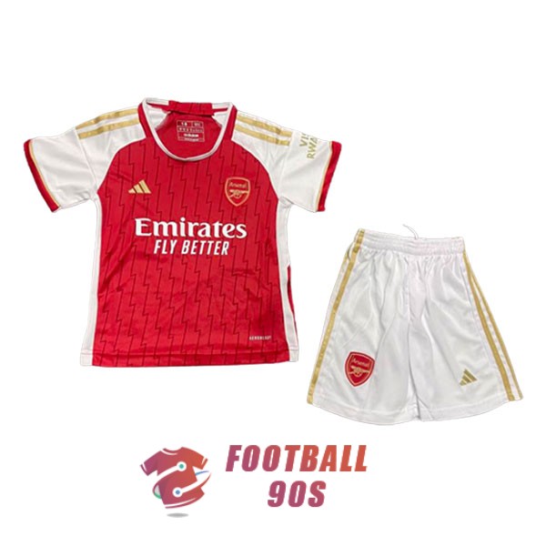 maillot arsenal enfants 2023-2024 domicile