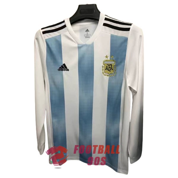 maillot argentine vintage domicile manche longue 2018-2019