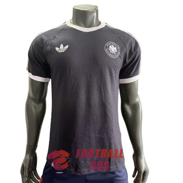 maillot allemagne edition speciale 2024-2025 ADICOLOR 3 rayure noir