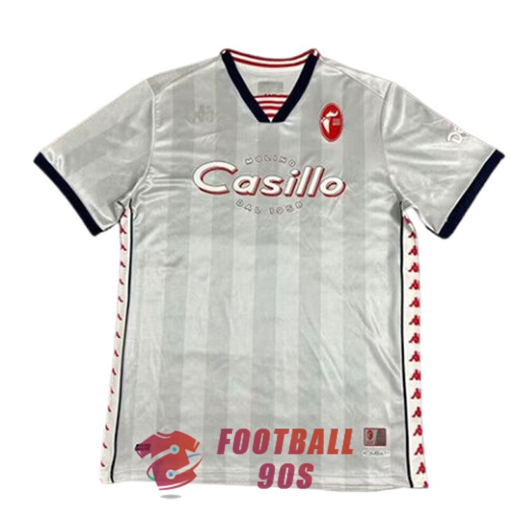 maillot bari edition speciale 2024-2025 blanc gris rayure