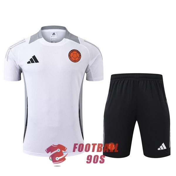 maillot colombie entrainement kit 2024-2025 blanc