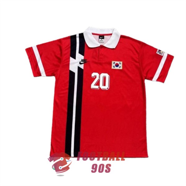 maillot coree vintage 1996-1997 domicile