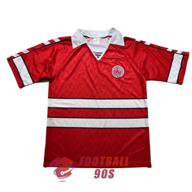 maillot danemark vintage 1988 domicile