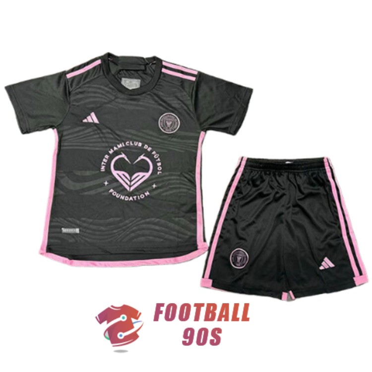 maillot inter miami enfants heart shaped edition speciale 2024-2025
