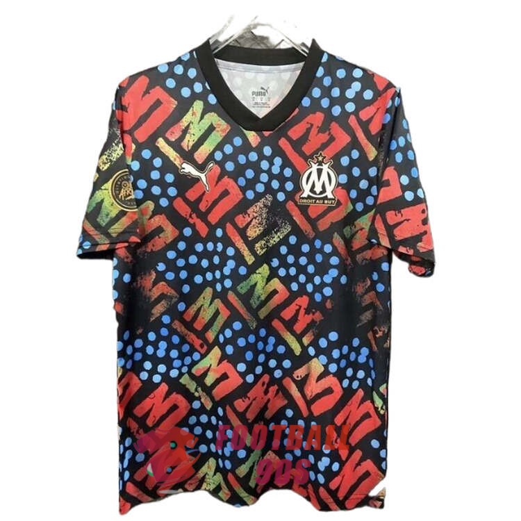 maillot om edition speciale 2024-2025 OM AFRICA noir