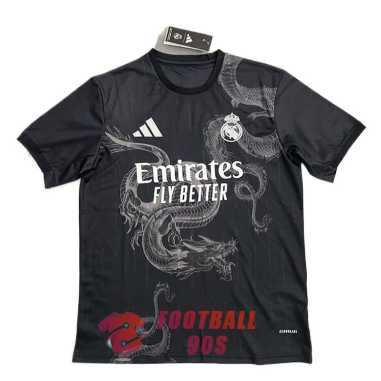 maillot real madrid edition speciale 2024-2025 dragon noir