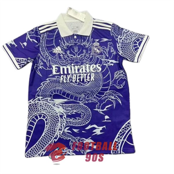 maillot real madrid edition speciale 2024-2025 dragon pourpre (2)
