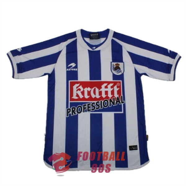 maillot real sociedad vintage 2002-2003 domicile