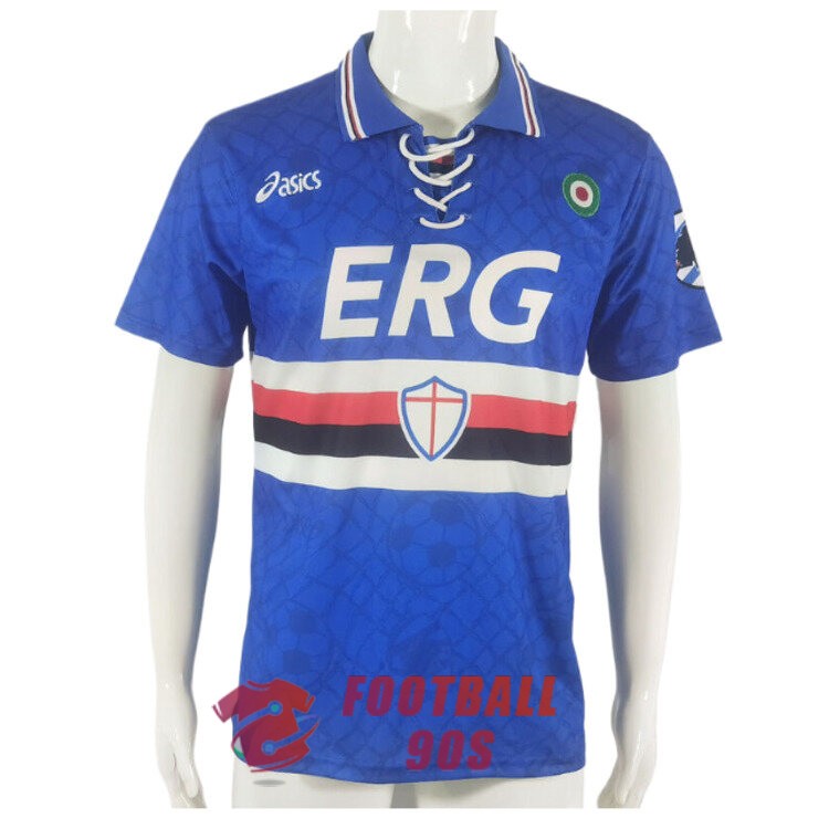 maillot sampdoria vintage 1994-1995 domicile