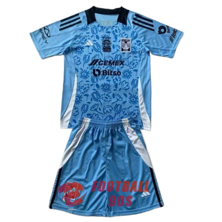maillot tigres enfants earth day bleu edition speciale 2024-2025