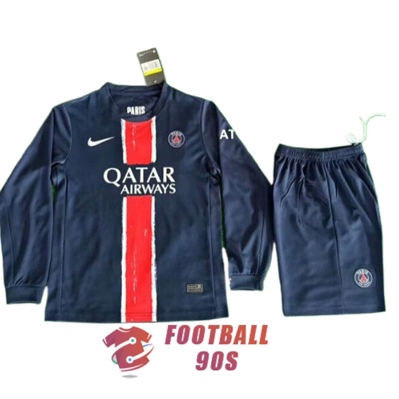 maillot psg enfants domicile manche longue 2024-2025