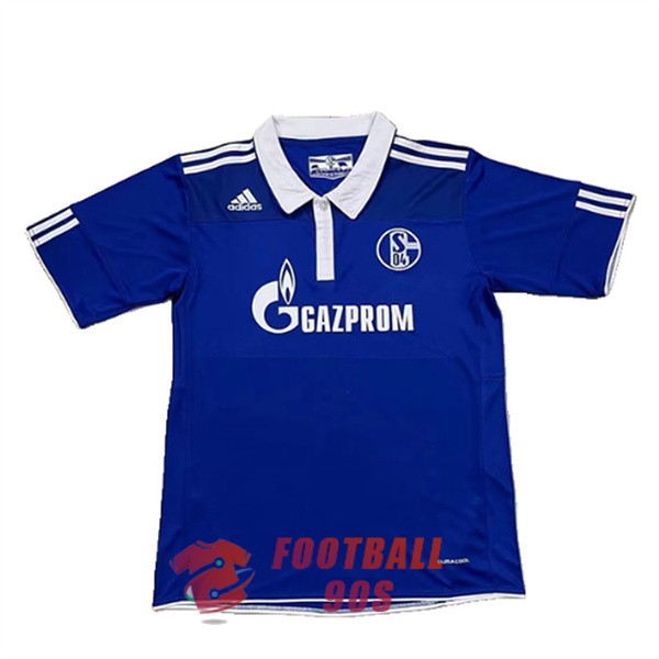 maillot schalke 04 vintage 2010-2011 domicile