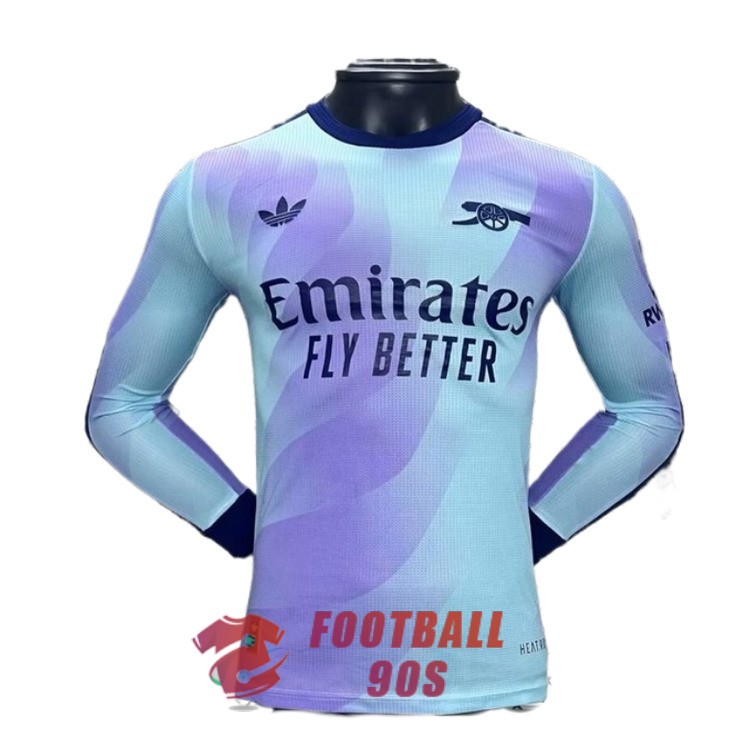 maillot arsenal manche longue 2024-2025 third version joueur