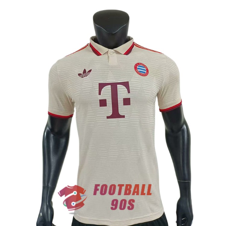 maillot bayern munich third version joueur 2024-2025