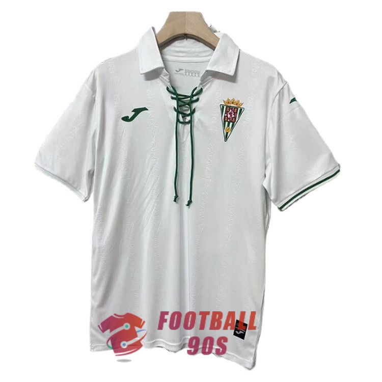 maillot cordoba commemoratif 70th 2024-2025 blanc