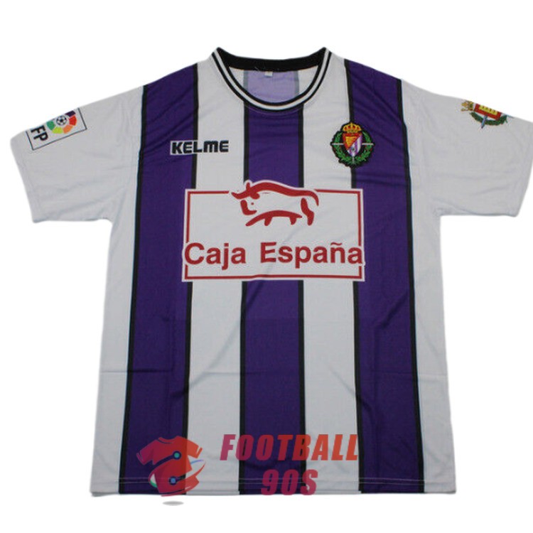 maillot real valladolid vintage 1999-2000 domicile