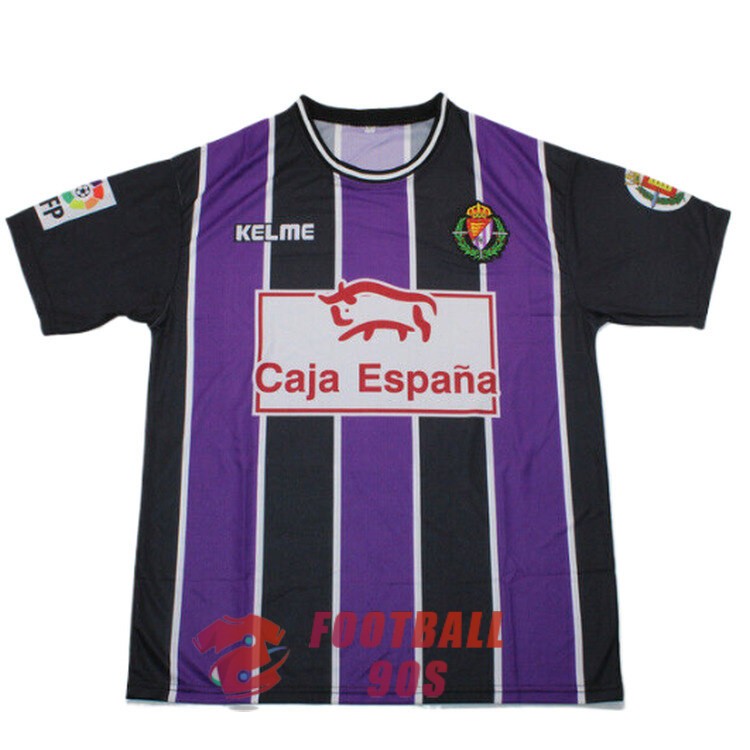 maillot real valladolid vintage 1999-2000 exterieur