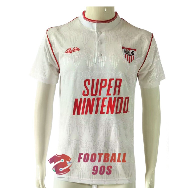 maillot seville vintage 1991-1992 domicile