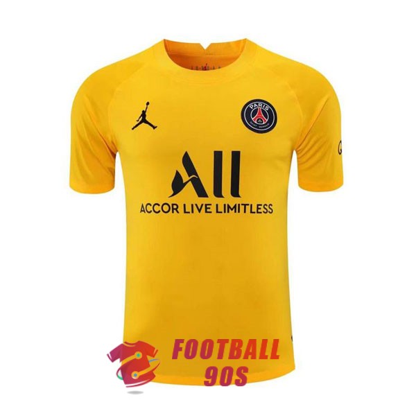 maillot psg gardien 2021-2022 jaune